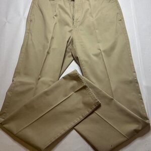 Peter-millar Men's Tan and Cream Trousers